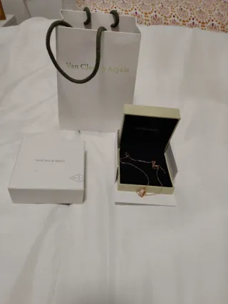 Collar Van Cleef & Arpels Oro y Plata