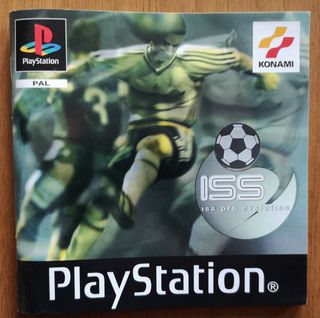 ISS Pro Evolution PS1 PAL ITA ESP Konami ps1