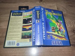 THE PAGEMASTER Mega Drive PAL Completo