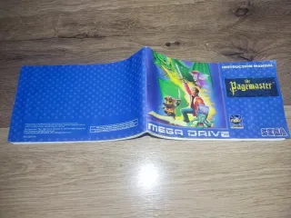 THE PAGEMASTER Mega Drive PAL Completo