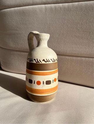Exclusivo Botijo artesanal. Ceramica Peruana 1980
