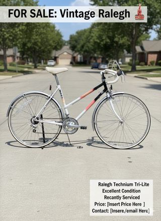 Bicicleta Raleigh Technium Tri-Lite Vintage