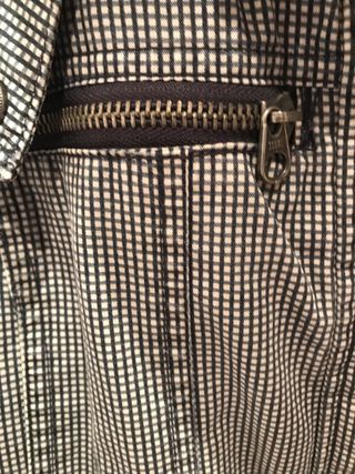 Parka Roxy cuadros azul talla XS