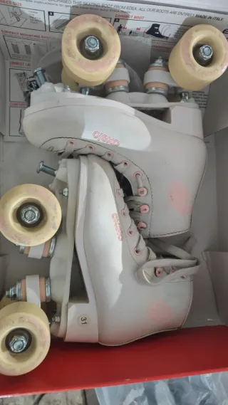 Patines 4 Ruedas Decathlon Blancos