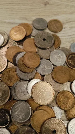 Lote monedas antiguas españolas