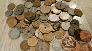 Lote monedas antiguas españolas