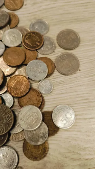 Lote monedas antiguas españolas