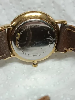 Reloj Eterna Mujer Dorado y Marrón
