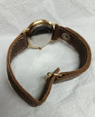 Reloj Eterna Mujer Dorado y Marrón
