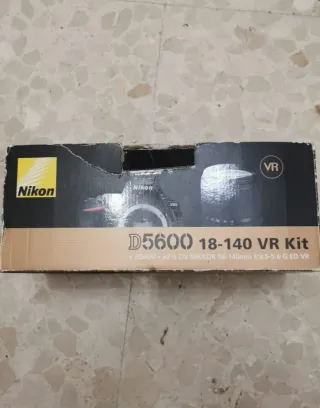 Cámara Nikon D5600 Negra