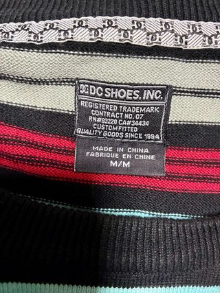 Jersey DC Shoes Rayas