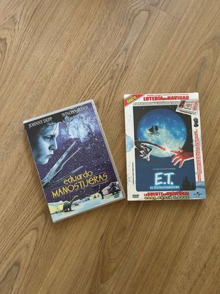 DVD Eduardo Manostijeras y E.T.