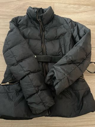 Plumífero Purificación García Negro Talla S mujer