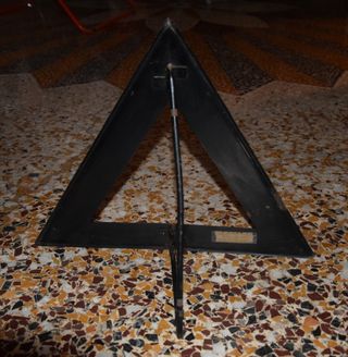 Triangolo di emergenza auto d'epoca