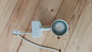 Lámpara aplique de pared blanca