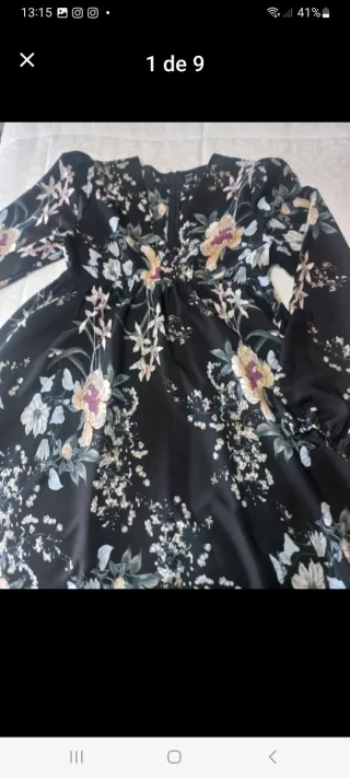 Ropa con estampado blanco y negro