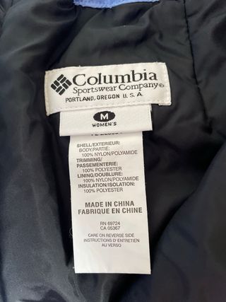 Pantalón de esquí Columbia Mujer Talla M