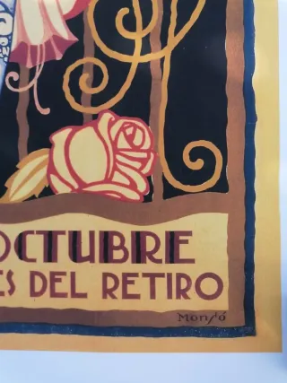 ARTE. MADRID 1915. BATALLA FLORES. CAR