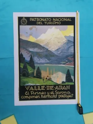 ARTE. VALLE DE ARAN. CARTEL 1929.