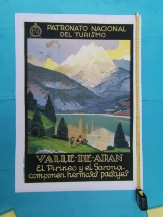 ARTE. VALLE DE ARAN. CARTEL 1929.
