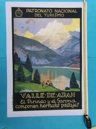 ARTE. VALLE DE ARAN. CARTEL 1929.