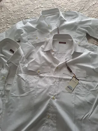 Camisa Emidio Tucci Blanca Talla M