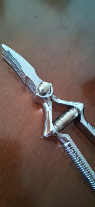 Masticatore in acciaio cromato