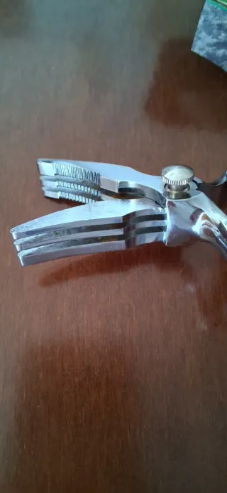 Masticatore in acciaio cromato