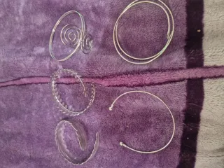 Pulsera Plata Diseño Espiral. 6 modelos. Nuevos