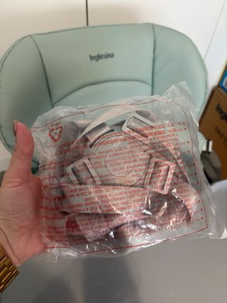 Trona Inglesina bebé verde como nueva