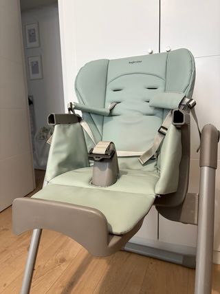 Trona Inglesina bebé verde como nueva