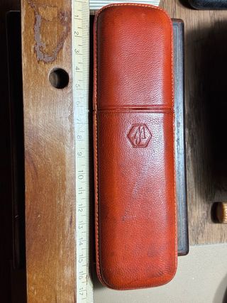 Astuccio in pelle Waterman per penne