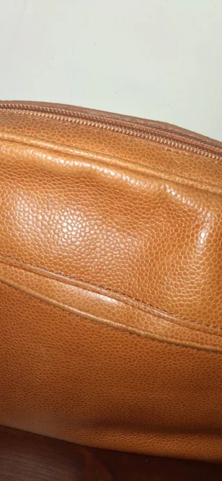 Borsa tracolla vintage Pirovano pelle marrone