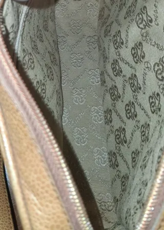 Borsa tracolla vintage Pirovano pelle marrone