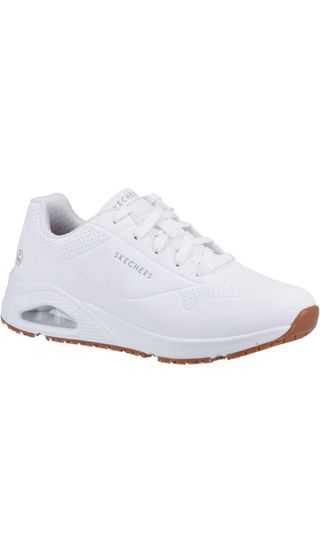 Scarpe Skechers UNO Slip-Resistant Bianche