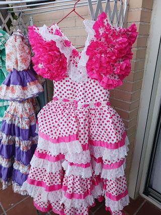Trajes de flamenca niña
