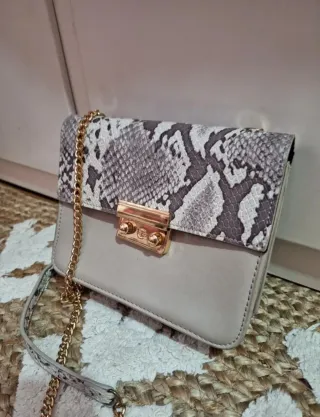 Bolso Sfera estampado serpiente