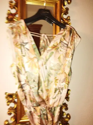 Mono de vestir estampado