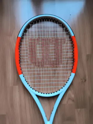 Raqueta Wilson Roja y Blanca