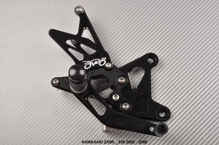 Estriberas retrasadas KAWASAKI ZX6R 636 2005 2008