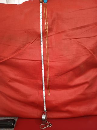 Collar dorado bisutería