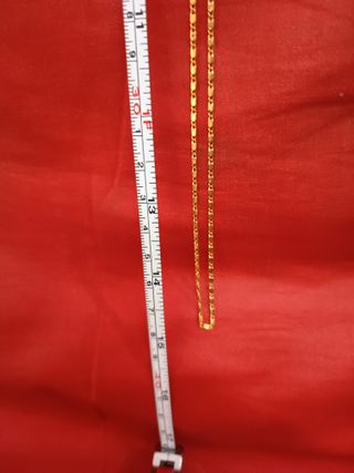 Collar dorado bisutería