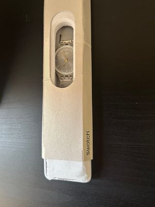 Reloj Swatch Metal Knit Again Unisex