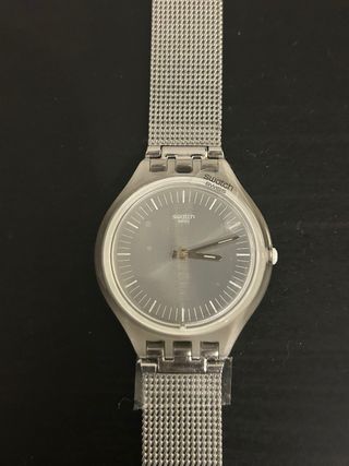 Reloj Swatch Metal Knit Again Unisex