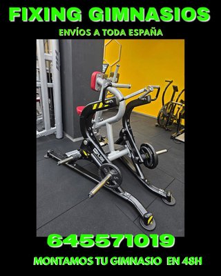 EQUIPAMIENTO GIMNASIO COMPLETO