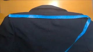 Chaqueta bolero negra cremallera