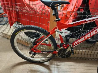 Bicicleta Merida MTB Doble Suspensión.