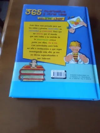 Libro para niños 365experimentos.