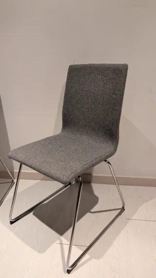 4 Sillas Ikea Lillanas Grises