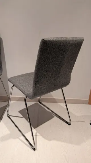 4 Sillas Ikea Lillanas Grises